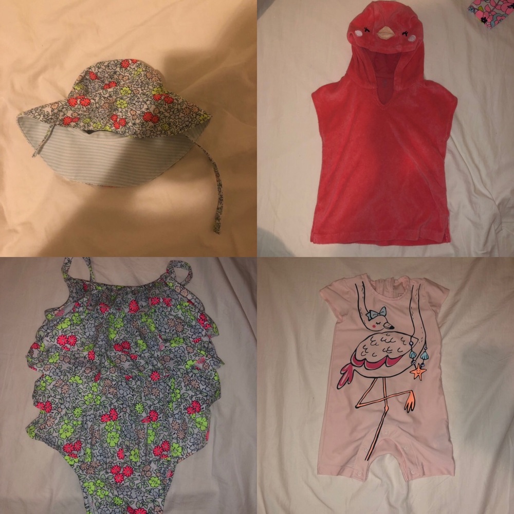 Baby Gap 6-12 month swimsuit bundle